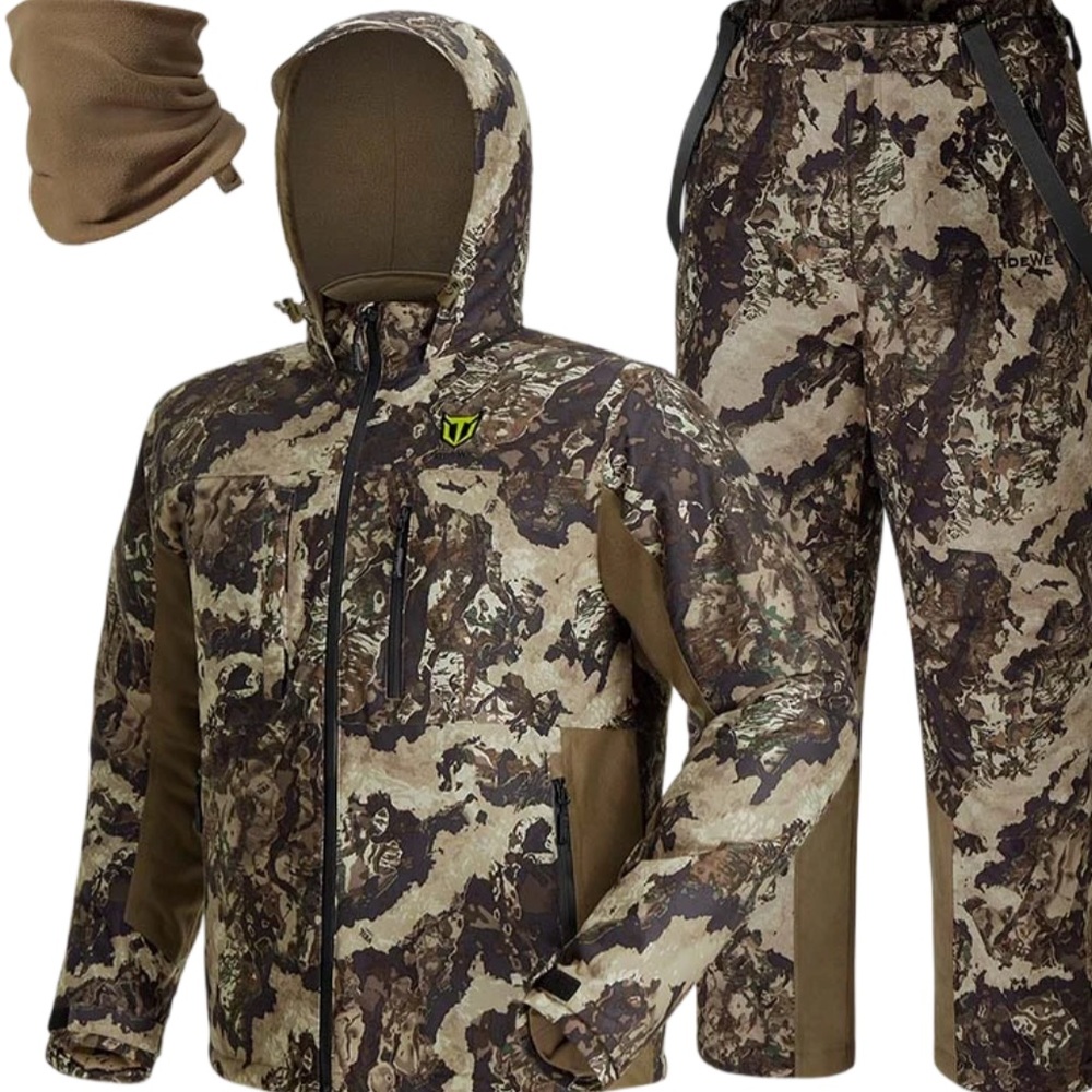 TIDEWE ALTUS WHITETAIL ULTRA SILENT HUNTING SUIT WATER RESISTANT - S